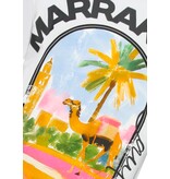 True Rise Marrakech T shirt Heren met Print - Heren Tshirt met Opdruk - Oversized T shirt Heren -1858- Wit