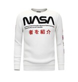 Local Fanatic Heren Sweater - NASA International - Wit
