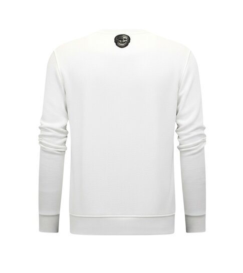Local Fanatic Heren Sweater - NASA International - Wit