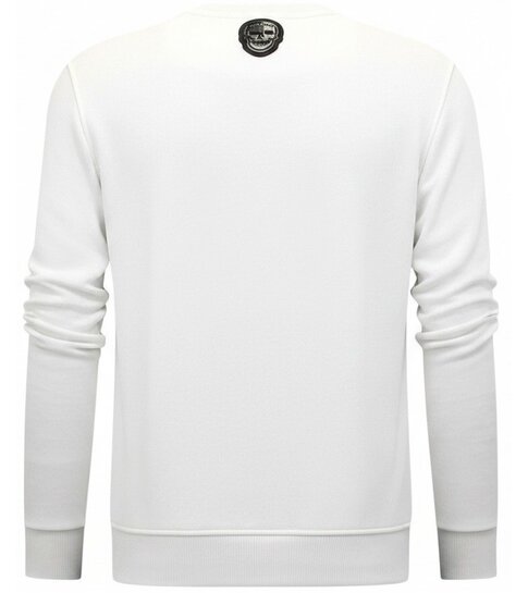 Local Fanatic Heren Sweater - NASA International - Wit