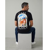 True Rise T shirt Heren - Casablanca Oversized Heren T shirt  - T shirt Heren met Print -1988- Zwart