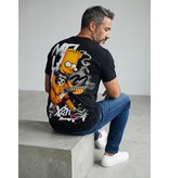 True Rise Shirt Heren  -  Tshirt Heren met Print - T-shirts Heren Grappig - Fun Shirt Simpsons -1991- Zwart