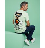 True Rise T shirt Heren - Funny Shirt Mouse - T shirt Heren met Print Grappig - Heren Tshirt met Opdruk -1975- Groen
