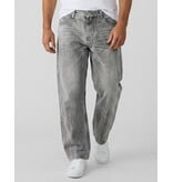 TRUE RISE Baggy Jeans Heren - Oversized Jeans  - Spijkerbroek Heren Volwassenen - YX3606 - Grijs