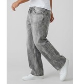 TRUE RISE Baggy Jeans Heren - Oversized Jeans  - Spijkerbroek Heren Volwassenen - YX3606 - Grijs