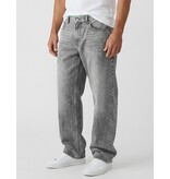 TRUE RISE Baggy Jeans Heren - Oversized Jeans  - Spijkerbroek Heren Volwassenen - YX3606 - Grijs
