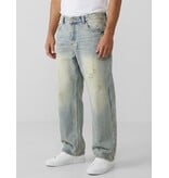 TRUE RISE Baggy Jeans Heren - Oversized Jeans  - Spijkerbroek Heren Volwassenen -XSF78523- Blauw