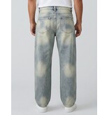 TRUE RISE Baggy Jeans Heren - Oversized Jeans  - Spijkerbroek Heren Volwassenen -XSF78523- Blauw