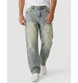 TRUE RISE Baggy Jeans Heren - Oversized Jeans  - Spijkerbroek Heren Volwassenen -XSF78523- Blauw