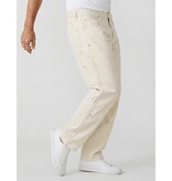TRUE RISE Baggy Jeans Heren - Oversized Jeans  - Spijkerbroek Heren Volwassenen - Witte Spijkerbroek Heren -378- Wit