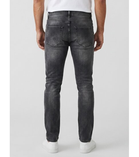 TRUE RISE Jeans Heren  Slim Fit - Spijkerbroek Heren Volwassenen -Stretch Jeans Heren -8373- Grijs