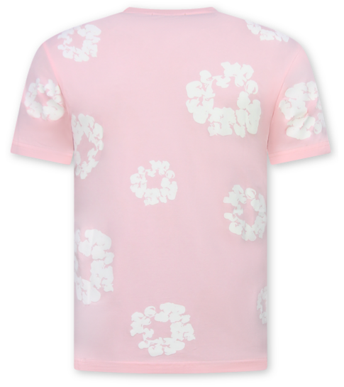 ENOS Bloemen Print  Zomerset Heren - Bloemen Pak met Short Heren Twinset -1770 - Roze