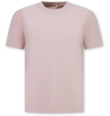 True Rise Oversized T shirt Heren  - Effen T shirt Heren  Blanco - MD6530 - Roze