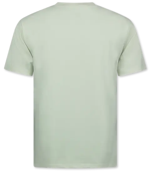 True Rise Oversized T shirt Heren  - Effen T shirt Heren  Blanco - MD6530 - Beige