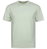 True Rise Oversized T shirt Heren  - Effen T shirt Heren  Blanco - MD6530 - Beige