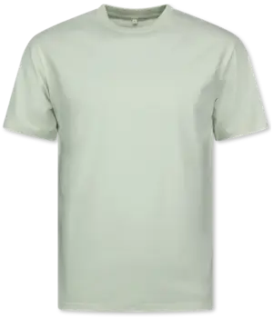 True Rise Oversized T shirt Heren  - Effen T shirt Heren  Blanco - MD6530 - Beige