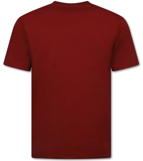 True Rise Oversized T shirt Heren  - Effen T shirt Heren  Blanco - MD6530 - Bordeaux