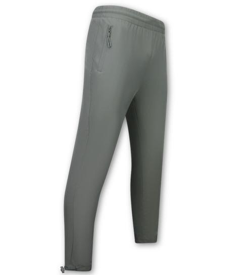 True Rise Dunne Tech Suit Heren -  Zomerset  Trainingspak Heren - Huispak Heren -1050 - Grijs