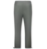 True Rise Dunne Tech Suit Heren -  Zomerset  Trainingspak Heren - Huispak Heren -1050 - Grijs