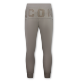 True Rise ICON Hoodie Trainingspak Heren - Joggingpak Heren Volwassenen - Huispak Heren - 6152 - Grijs