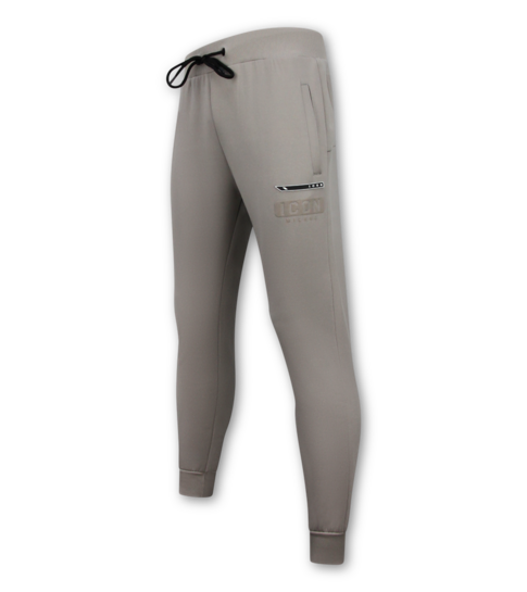 True Rise ICON Hoodie Trainingspak Heren - Joggingpak Heren Volwassenen - Huispak Heren - 6152 - Grijs