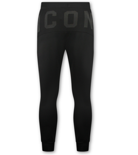 True Rise ICON Hoodie Joggingpak Heren - Trainingspak Heren - Huispak Heren Volwassenen - 6152 - Zwart