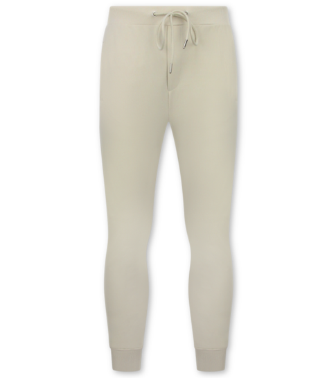 ENOS Nette Tweedelige Set - Casual Oversized Trainingspak Heren - Joggingpak Heren Volwassenen - 5853 - Beige