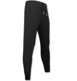 ENOS Casual Oversized Trainingspak Heren - Nette Tweedelige Set - Joggingpak Heren Volwassenen - 5853 - Zwart