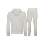 ENOS Casual Oversized Ribbed  Tweedelige Set - Trainingspak Heren - Joggingpak Heren Volwassenen - 7920- Beige