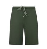 ENOS Oversized  Shirt met Korte Shorts - Zomerset Heren - Two Piece Setje - Co ord Set - 918 - Army Groen