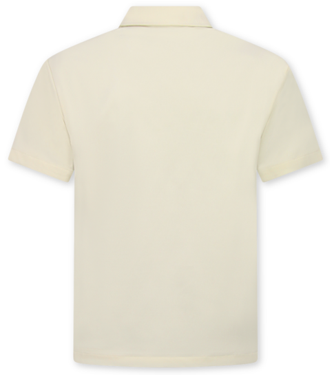 ENOS Zomerset Heren - Ribbed  Oversized  Polo Shirt en Korte Broek - Combisets - Co ord Set - F-5827 - Beige