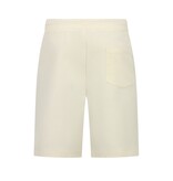 ENOS Zomerset Heren - Ribbed  Oversized  Polo Shirt en Korte Broek - Combisets - Co ord Set - F-5827 - Beige