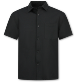 ENOS Zomerset Heren - Ribbed  Oversized Shirt  en Korte Broek - Twinset twee delig - F-5830 - Zwart