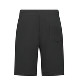 ENOS Zomerset Heren - Ribbed  Oversized Shirt  en Korte Broek - Twinset twee delig - F-5830 - Zwart