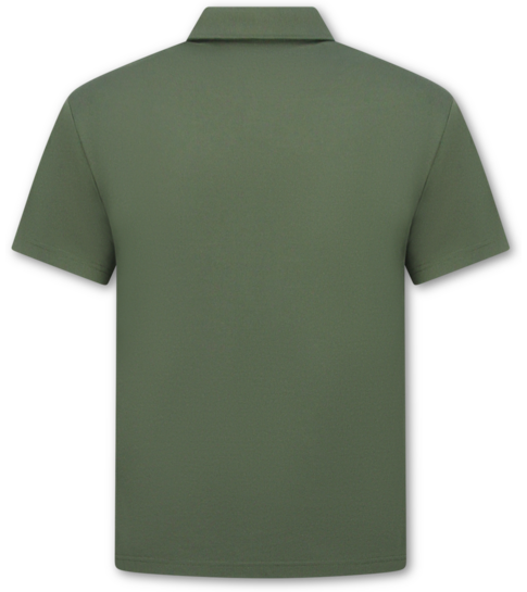ENOS Zomerset Heren - Ribbed  Oversized Shirt  en Korte Broek - Twinset twee delig - F-5830 - Groen
