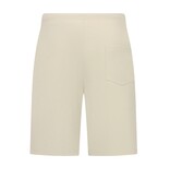 ENOS Zomerset Heren - Ribbed  Oversized Shirt  en Korte Broek - Twinset twee delig - F-5830 - Beige