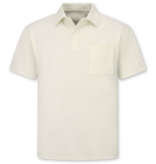 ENOS Zomerset Heren - Ribbed Oversized  Polo Shirt - Shorts heren / Oversized T shirt Heren  - Twinset -F-5828- Beige