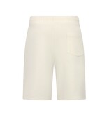 ENOS Zomerset Heren - Ribbed Oversized  Polo Shirt - Shorts heren / Oversized T shirt Heren  - Twinset -F-5828- Beige