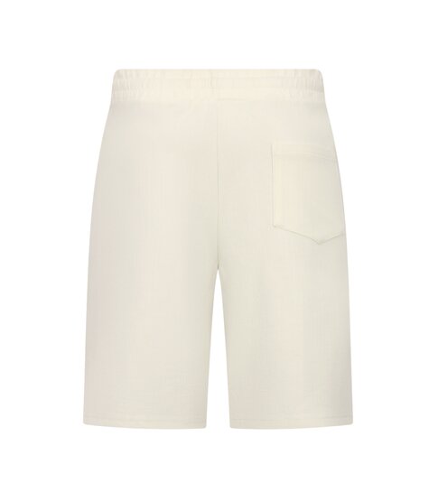 ENOS Zomerset Heren - Ribbed Oversized  Polo Shirt - Shorts heren / Oversized T shirt Heren  - Twinset -F-5828- Beige