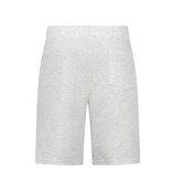 ENOS Zomerset Heren - Ribbed Oversized  Polo Shirt - Shorts heren / Oversized T shirt Heren  - Twinset -F-5828- Grijs