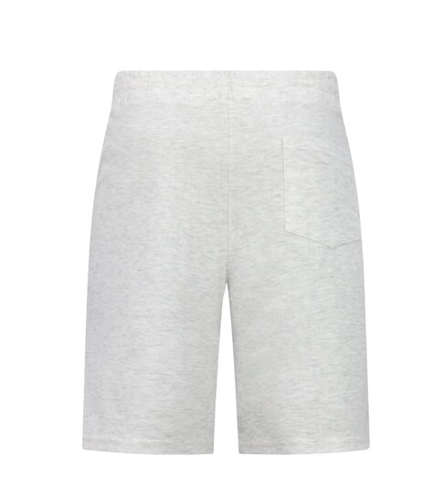 ENOS Zomerset Heren - Ribbed Oversized  Polo Shirt - Shorts heren / Oversized T shirt Heren  - Twinset -F-5828- Grijs