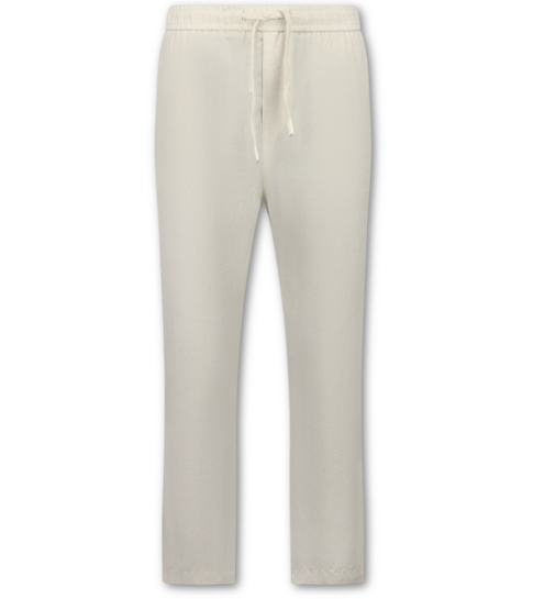 ENOS Linnen Zomerset Heren - Oversized Twinset - Linnen Overhemd Heren - Linnen Broek Heren - 7165 - Beige