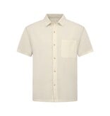 ENOS Linnen Zomerset Heren - Oversized Twinset - Linnen Overhemd Heren - Linnen Broek Heren - 7165 - Beige