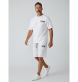 True Rise Zomerset Heren ICON - Oversized T shirt en Short Heren - Twinset - 2096 - Wit