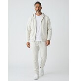 ENOS Casual Oversized Joggingpak Heren Volwassenen - Trainingspak Heren - Nette Tweedelige Set - 5853 - Wit