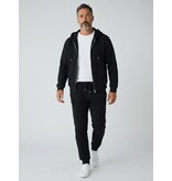 ENOS Casual Oversized Trainingspak Heren - Nette Tweedelige Set - Joggingpak Heren Volwassenen - 5853 - Zwart