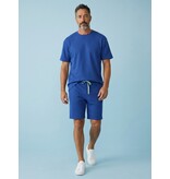 ENOS Zomerset Heren - Ribbed  Oversized - Two Piece Setje - Twinset - Co ord Set - 918 - Blauw