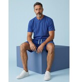 ENOS Zomerset Heren - Ribbed  Oversized - Two Piece Setje - Twinset - Co ord Set - 918 - Blauw