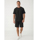 ENOS Zomerset Heren - Ribbed  Oversized - Two Piece Setje - Twinset - Co ord Set - 918 - Zwart