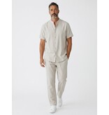 ENOS Zomerset Heren - Zomerbroek Heren - Shirt en Lange Broek  - Twinsets - C211 - Grijs